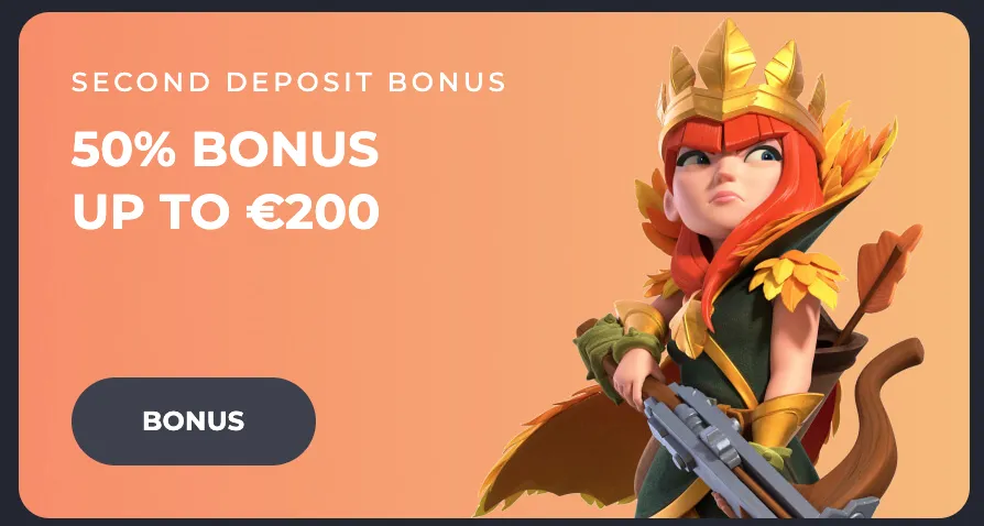 Spinago Second Deposit Bonus